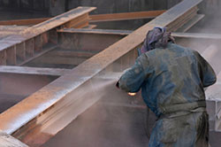 Sandblasting